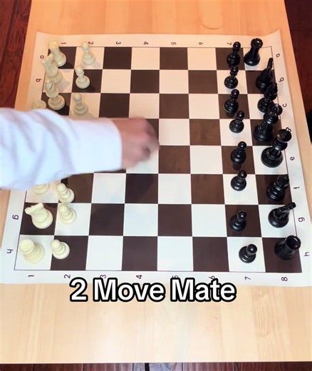 2 Move mate that is a must try. #chess #chessgame #chesstok #checkmate