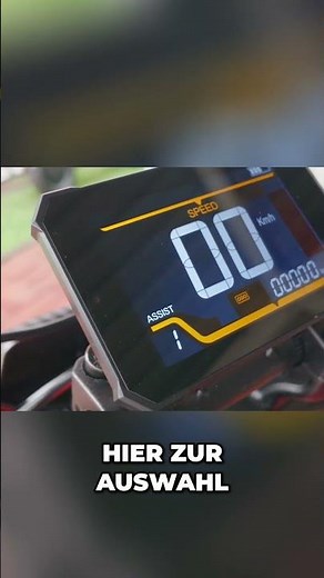 New E-Bike Features: Handlebars locked & display test! #hitway