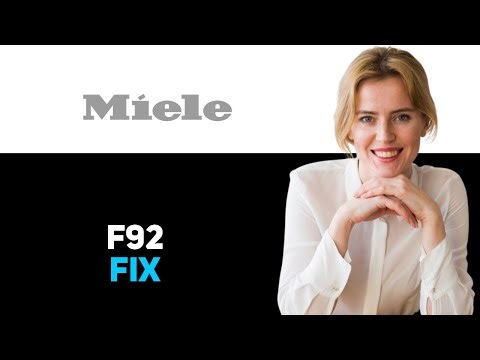 Miele Washing Machine Error F92 2025