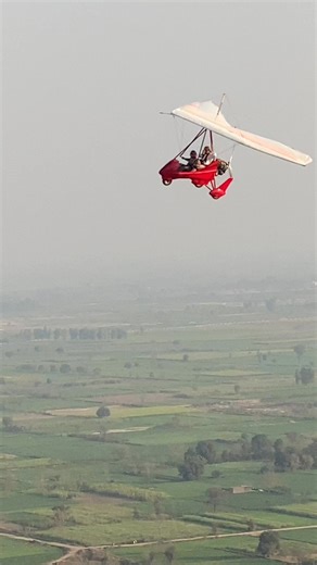 Microlight Flying At Faisalabad #paragliding #microlight #ultralight | Pakistan Gliding Club