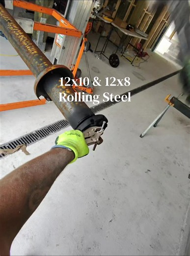 12x10 & 12x8 Rolling Steel Garage Door Build — Part 2