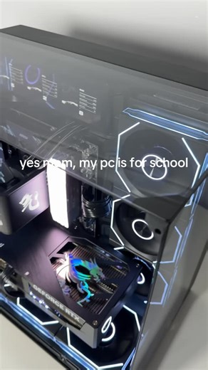 Qi Tech on Instagram: "its for school Like and follow for more PC content #gamingpc #pcbuild"