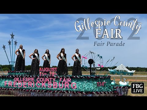 Gillespie County Fair Parade - Fredericksburg, TX USA