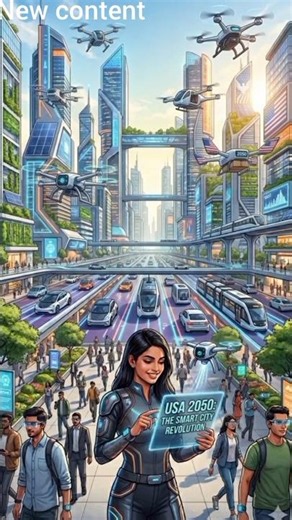 USA's Future: The Revolutionary Smart City of 2050 🚀