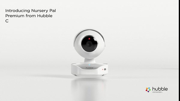 Hubble Connected Nursery Pal Premium Smart Connected, Wi-Fi Enabled Baby Monitor with Parent Unit Viewer