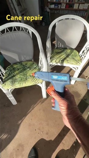 Cane chair repair