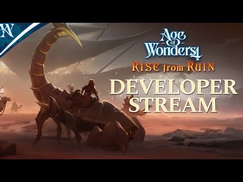 Rise from Ruin First Look Dev Stream Part 2 | Age of Wonders 4