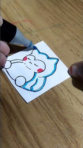 Snorlax drawing #artandcraft #artdrawing #artisticdrawing
