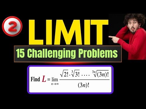 🔥15 Limit Problems That Shape Rankers | Must-Solve JEE Advanced Maths Set | Part 2
