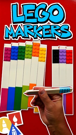 You Can Build on These LEGO Markers!