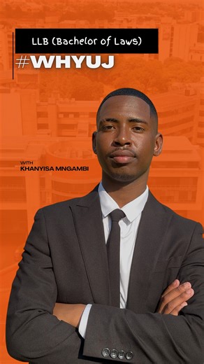 12K views · 454 reactions | #WhyUJ: Meet Khanyisa Mngambi, a first-year LLB student with big dreams in the field of law. Discover why he chose UJ to start his journey toward making an impact. 李 UJ Faculty of Law #UJ20 #UJAllTheWay | University of Johannesburg | Facebook