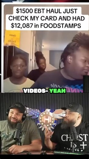 Black woman brags on Tiktok about getting her whole family junk food using food stamps... | The Hodgetwins