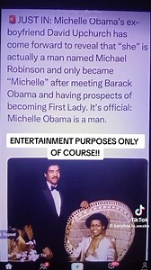 Michelle Obama is Michael LeVaughn Robinson