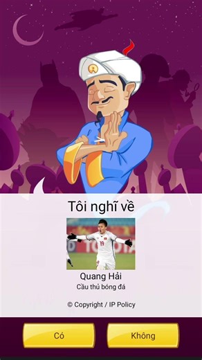 tìm cầu thủ trong thần đèn akinator #shortvideo #phantanloicr7db7
