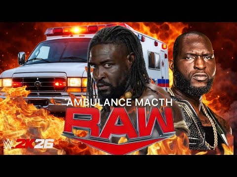 Oba Femi Vs Omos WWE Raw 23 April 2026 4K gameplay Wwe2k26 simulation