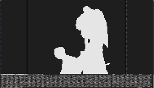 Bad Apple But It’s 6,500 Regex Searches In Vim