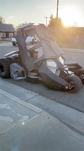 This Batmobile was made in an American backyard but look at it go! 🔥😎 | Supercar Blondie