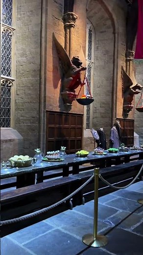 HARRY POTTER STUDIO TOUR 🇬🇧 Part 1 : La grande salle 🥰