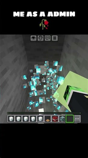 ME AS A ADMIN🥀#minecraft#shorts