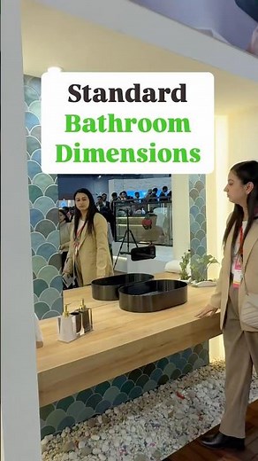 Standard Bathroom Dimensions!