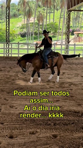 Pedro Engler | Quarto de Milha on Instagram: "É brincadeira, mas é verdade!!! Kkkkk Montando hoje o garanhão Metalic Acre do meu amigo @pccampos01 Cavalo Campeão no Ranch Sorting já testado a mais que aprovado na Apartação e Working Cow Horse! Pensa um animal completo e com uma cabeça muito boa! 2026 vem com um grande projeto pra ele!"
