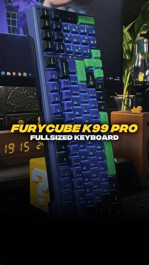 Cakep ni keyboard 🔥🔥 Speed Ramp Keyboard Furycube K99 Pro‼️ #keyboard #furycubek99 #speedramp #speedrampedit
