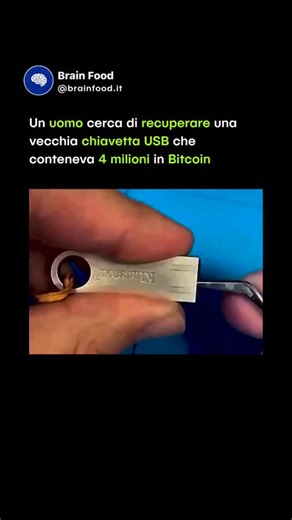 Brain Food on Instagram: "💾 BUTTA VIA UN VECCHIO HARD DISK… E PERDE UNA FORTUNA IN BITCOIN Nel 2013 James Howells ha buttato per sbaglio un hard disk che conteneva le chiavi di 7.500 Bitcoin. Oggi quel wallet varrebbe milioni, ma il disco è sepolto in una discarica in Galles, sotto migliaia di tonnellate di rifiuti. Da allora James prova a convincere il comune a lasciargli scavare: progetti con ingegneri e IA per setacciare i rifiuti piani di sicurezza e tutela ambientale persino la promessa di