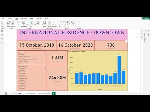 Link P6 XER file with Power BI Part 2