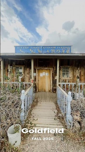 Slow Exploration of the Goldfield Nevada Living Ghost Town