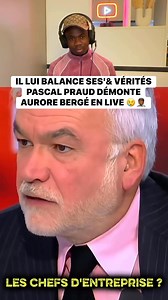 285K views · 7.4K reactions | PASCAL PRAUD DÉMONTE AURORE BERGÉ EN LIVE #fblifestyle #funny | Nowe.00 | Facebook