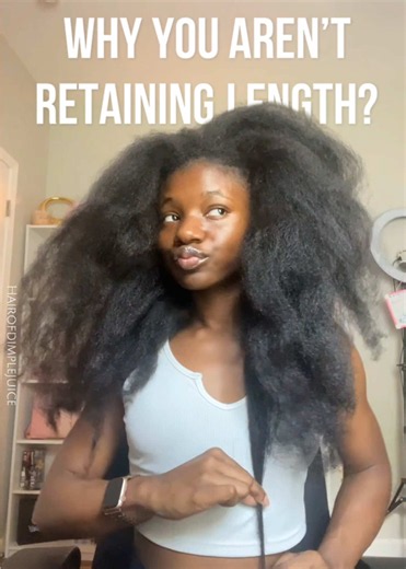 You could have the perfect routine and still deal with a lot of damage/breakage, why is that? Here are some examples: 1. Is your hair dry or damp when detangling it? Detangling your hair while it’s really dry surprisingly can lead to unnecessary breakage. ESPECIALLY for anyone with a tight curl pattern. Damp your hair with water or a hair refresher spray, I personally love to use Honey Dew by @CAMILLE ROSE , and then go in with a leave in to soften my curls. 2. Are the hairstyles you’re wearing 