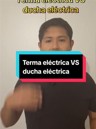 Terma eléctrica vs ducha eléctrica: ahorra energía hoy