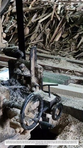 Timber Processing: How Vertical Band Saw Changes Large Wood Into Lumber