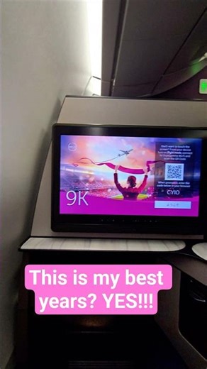 I think this is my best years! Qatar First Class