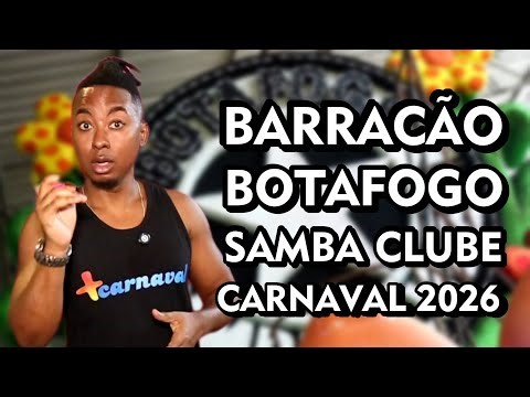 🪷 Botafogo Samba Club's warehouse for Carnival 2026