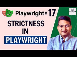 Playwright Tutorial #17 - Strict mode Violation | Strictness in Playwright