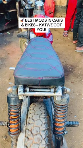 Custom Bajaj Boxer Seat Modifications in Katwe