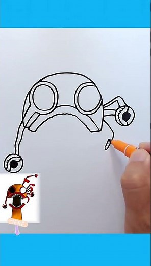 Easy Sprunki Oren Phase 6 Drawing