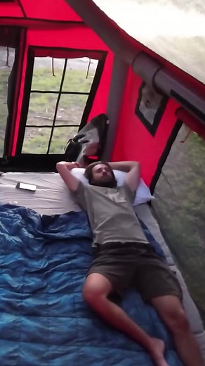 Inflatable Cabin vs Arctic Air: Heating Up 100°F Experiment