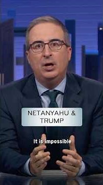 Netanyahu & Trump #lastweektonight