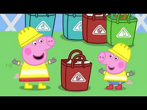 Peppa and Friends Visit the Recycling Factory ♻️ 🌳 Peppa Pig Tales Full Episodes