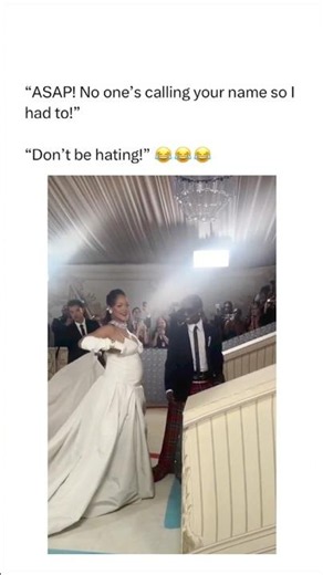 " Don't be hating " 😭