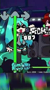 EL PRIMER NIVEL DEL MOD DE MIKU EN FNF #fnf #fnfmod #miku