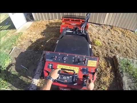 Toro Dingo Soil Cultivator operation and rental from A and J Time Rentals in metro Denver