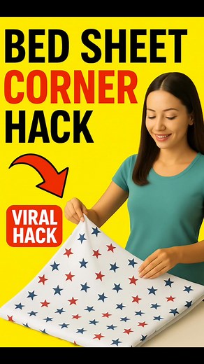Bed Sheet Corner Folding Hack 🛏 | Easy & Viral Trick You Must Try! Tired of messy bed sheet corners? 😫 Here’s the ultimate folding hack to keep your bed neat, tidy, and perfectly organized. Quick, easy, and VIRAL hack you can try today! #BedSheetFolding #foldinghack #OrganizedLiving #viralhack #homehacks #closetgoals #dailyfolding #beautystudio77 Vinod Kumar | Vinod Kumar