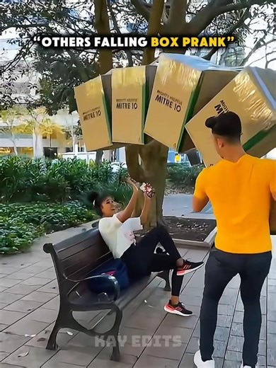 Others Falling Box Pranks Vs The Last One☠️#troll #trollface #trolledit #sigma #kayedit