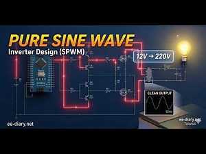 Arduino SPWM Inverter Circuit Design and Animation