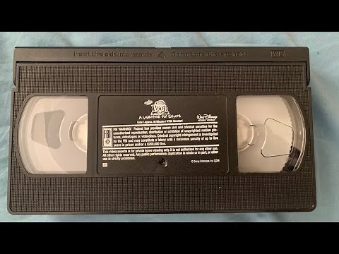 The Book of Pooh: A Valentine for Eeyore (2002 VHS)