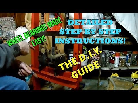 PT Cruiser Front Wheel Bearing Replacement (in depth)