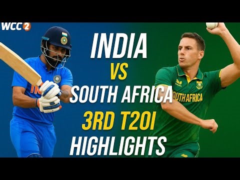INDIA vs SOUTH AFRICA 🔥 3rd T20I Highlights😳 | WCC2 Gameplay | 🥵Thriller Match